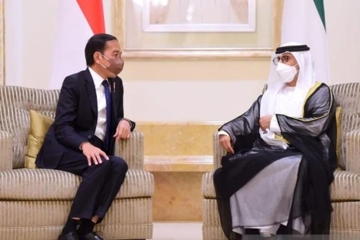 Presiden Jokowi tiba di Abu Dhabi, ini jadwal pertemuan