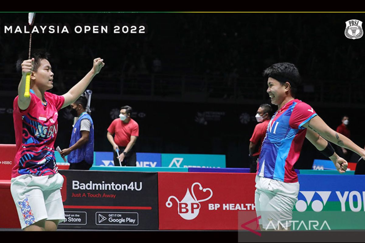 Apri/Fadia ukir kemenangan di Malaysia Open 2022