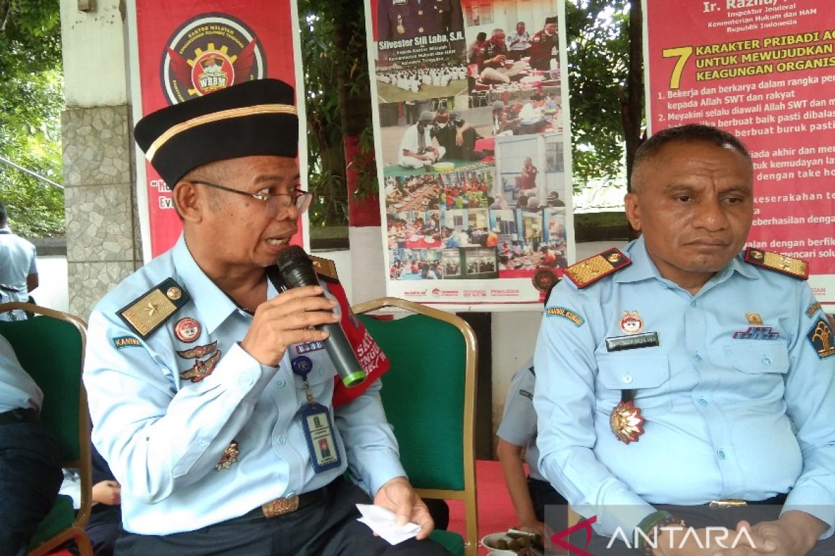 Kemenkumham sebut sepertiga warga binaan di Sultra terjerat kasus narkoba