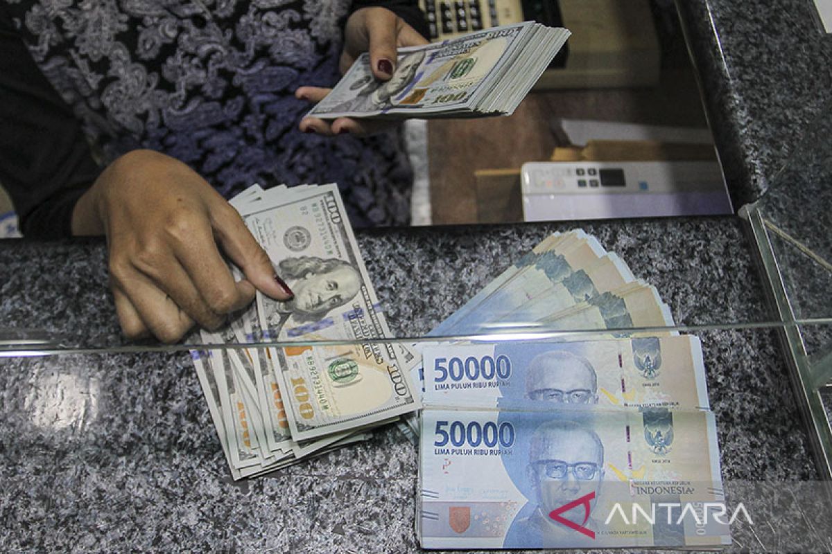 Kurs rupiah Jumat pagi menguat 25 poin