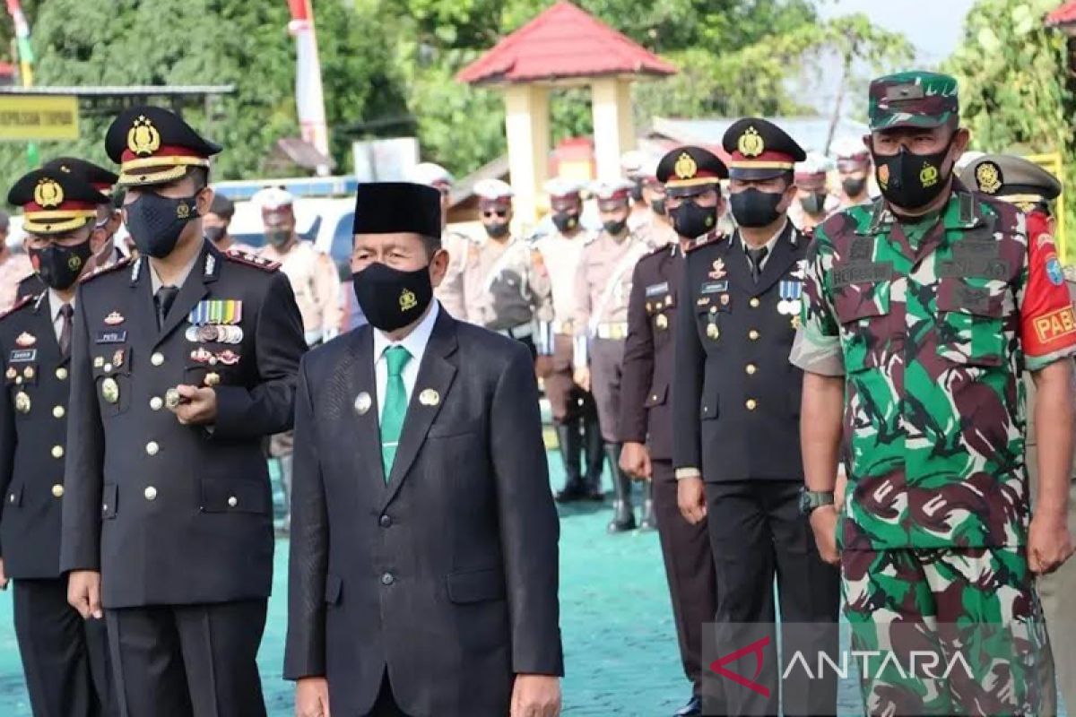 Hadiri HUT Bhayangkara Ke-76, Wabup Murung Raya apresisasi kinerja Polri