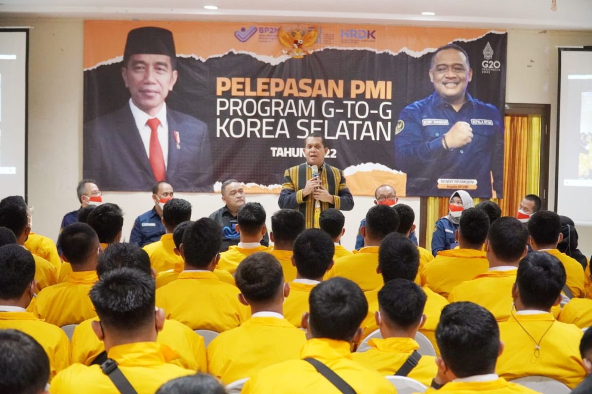 207 pekerja migran Indonesia berangkat ke Korea Selatan