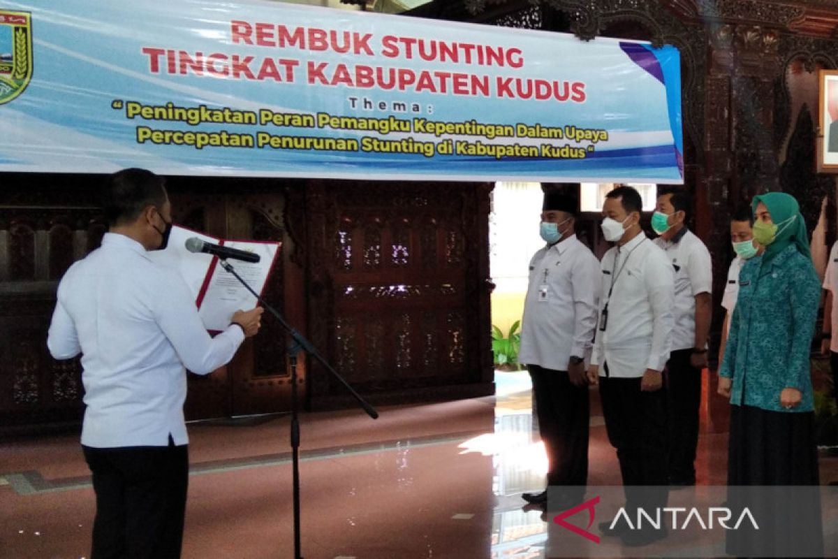 Pemkab Kudus bentuk tim percepatan penurunan angka stunting