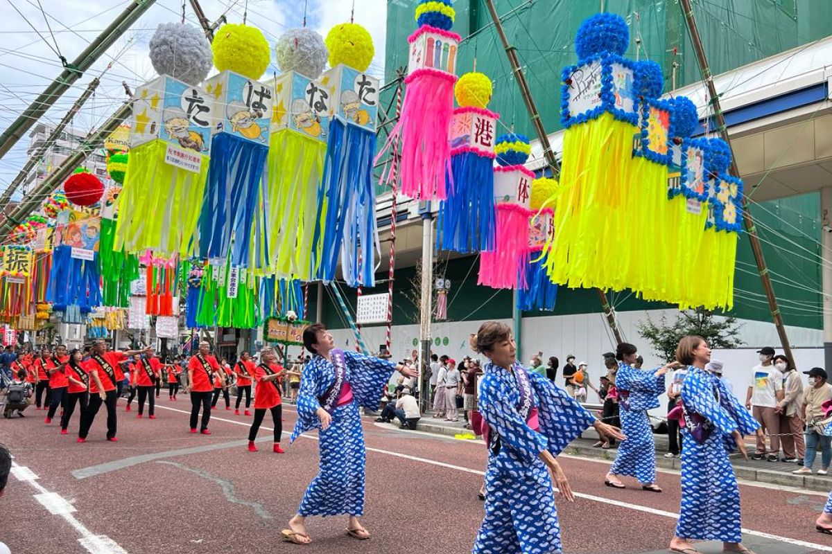 Festival Tanabata di Jepang kembali digelar