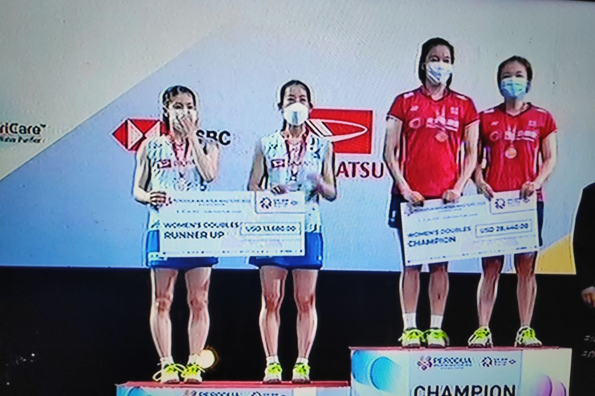 Malaysia Masters 2022 - Chen/Jia pertahankan posisi puncak usai juara