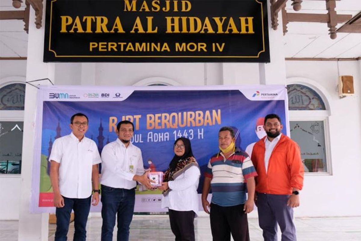 Pertamina bagikan 5.112 paket daging qurban di Jawa Tengah dan DIY