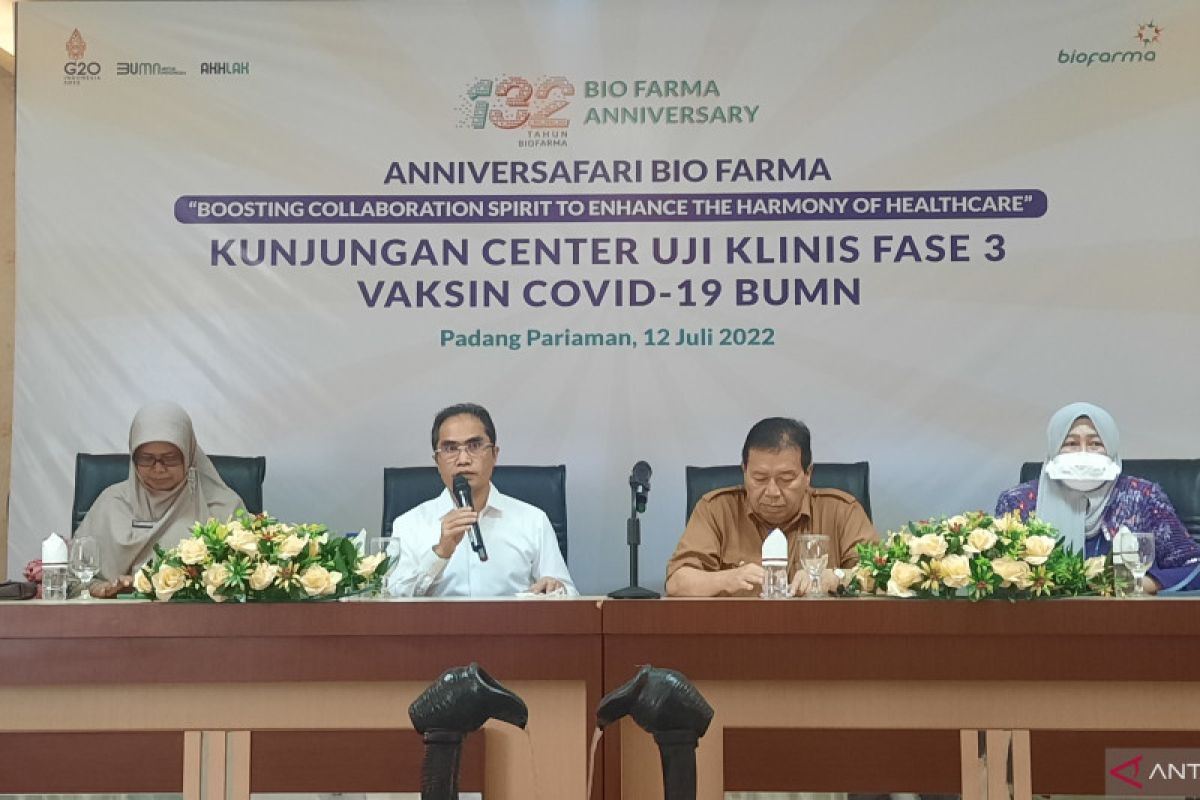 Bio Farma belum temukan KIPI selama uji klinis Vaksin COVID-19 BUMN