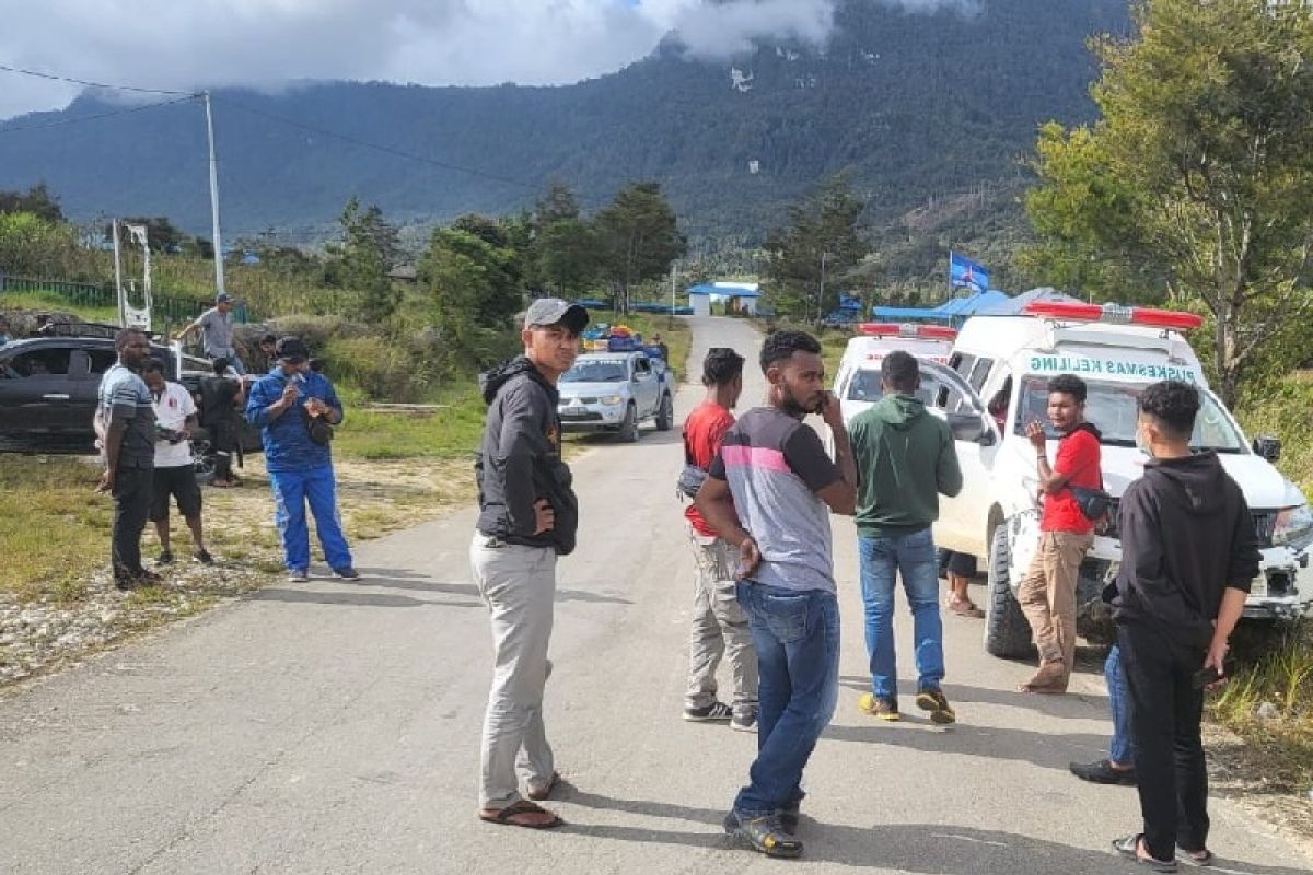 Polda Papua kembali kirim personel brimob ke Mamteng atasi aksi pemalangan