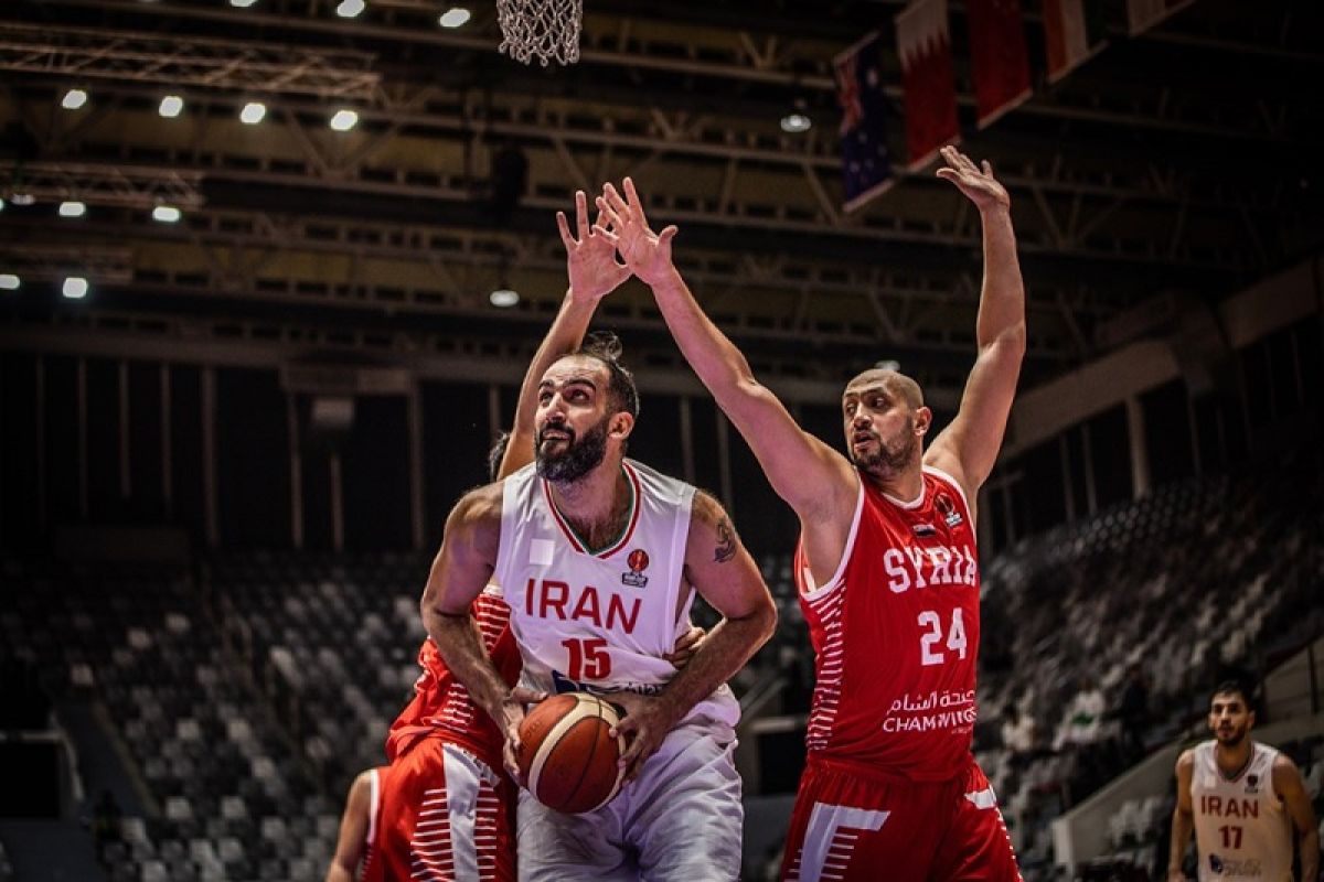 Iran atasi Suriah 80-67 di Grup C Piala FIBA Asia 2022