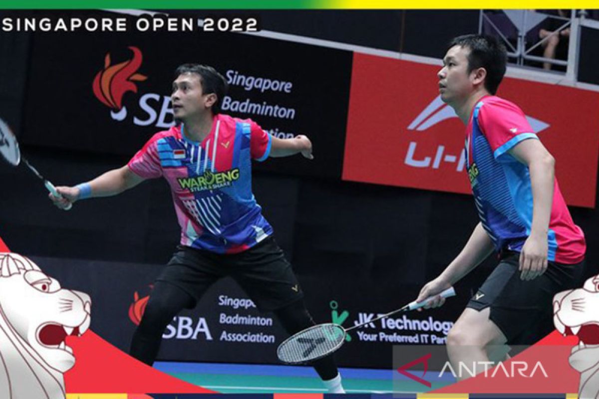 Singapore Open 2022 - Hendra/Ahsan kalahkan  juara All England