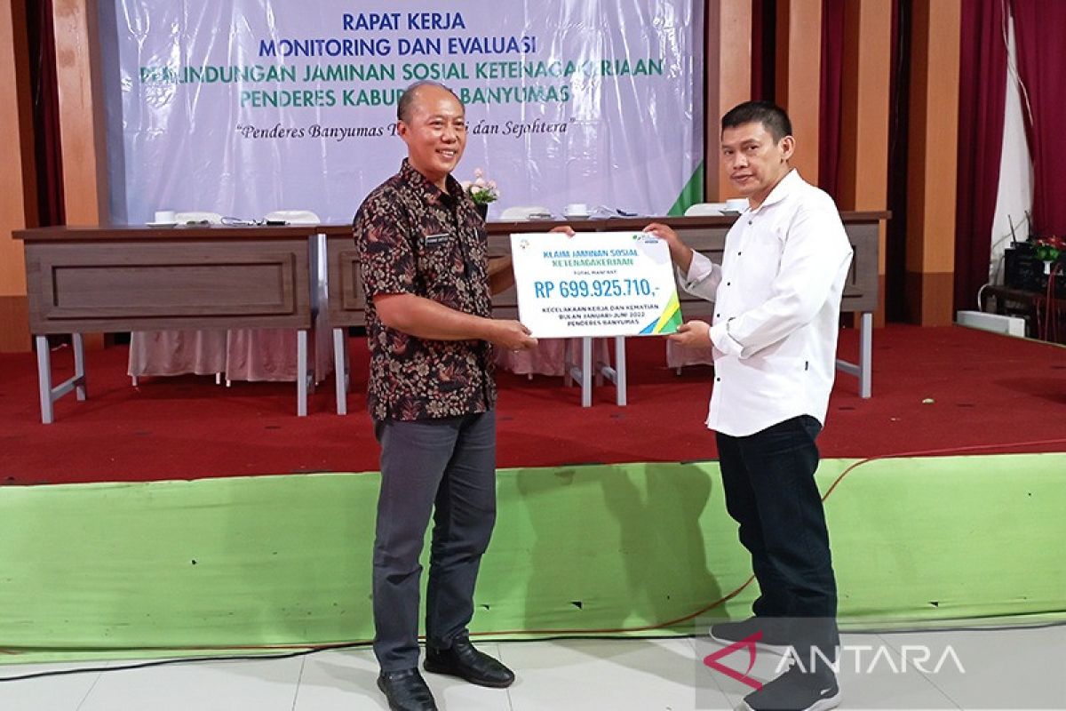 8.648 penderes di Banyumas terlindungi program Jamsostek