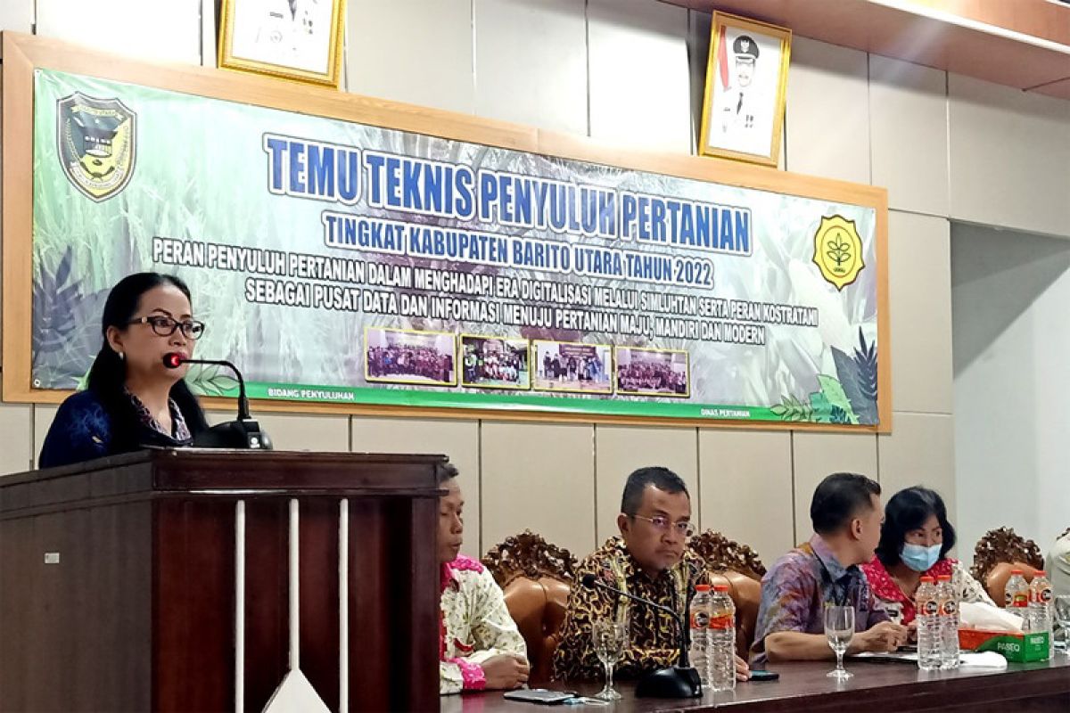 Pemkab Barito Utara gelar pertemuan teknis penyuluh pertanian