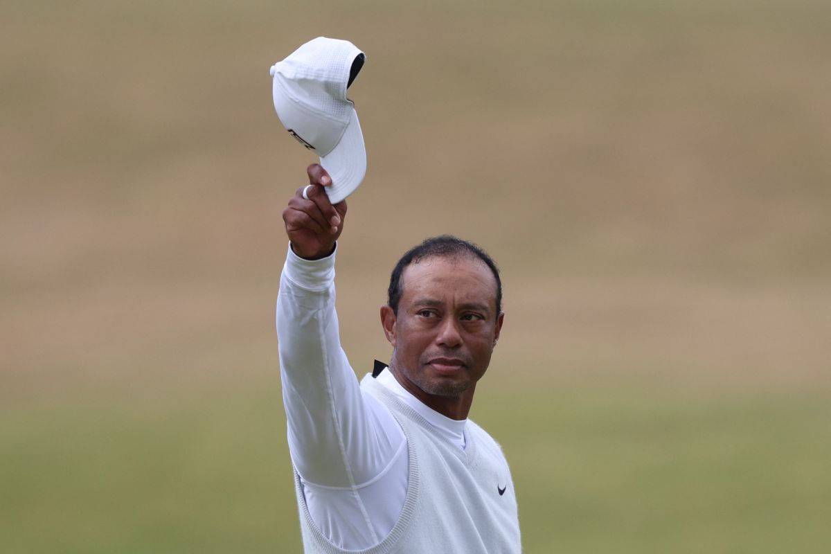 Pegolf AS Tiger Woods tersingkir dari The Open Championship