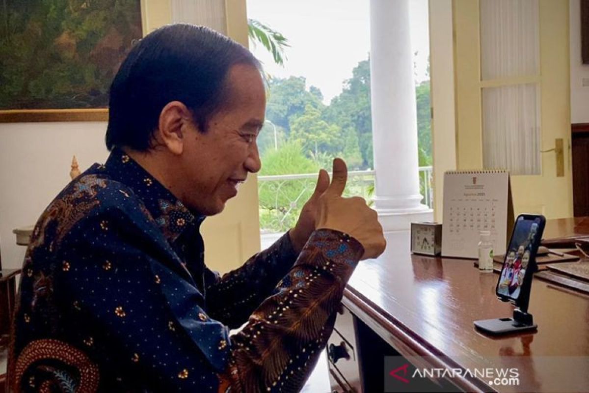 Jokowi beri ucapan selamat kepada Apriyani/Fadia juarai Singapore Open 2022