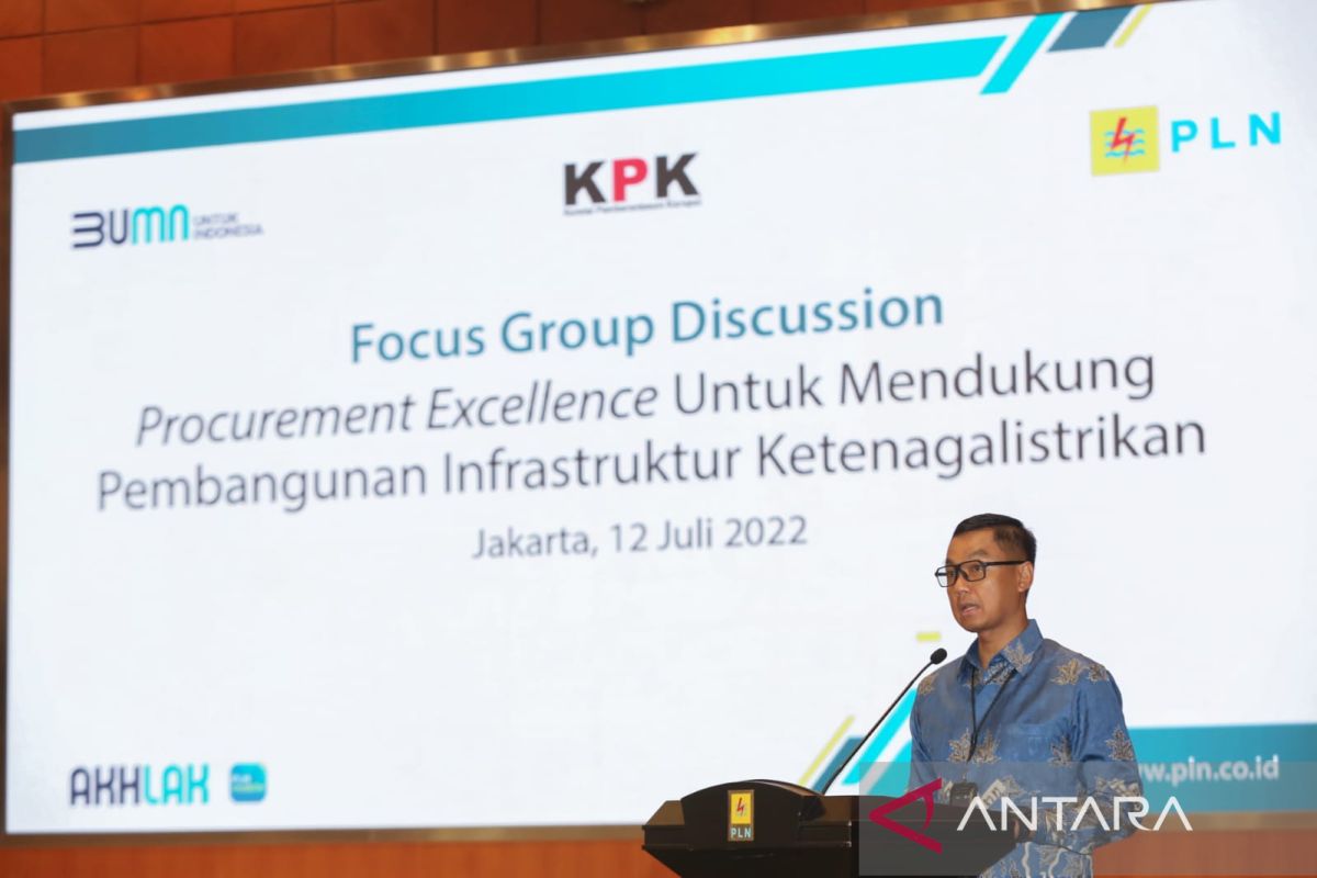 PLN bersama KPK dan LKPP tingkatkan transparansi pengadaan kelistrikan