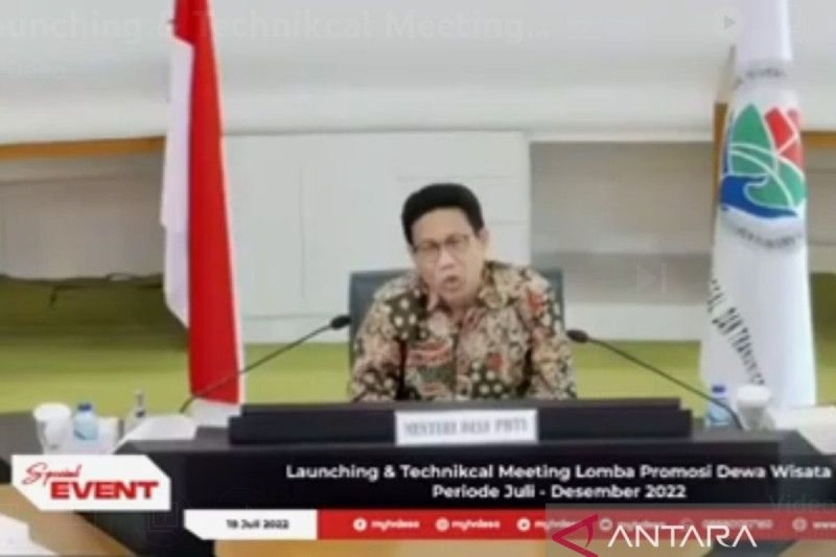 Mendes PDTT: BUMDes-Desa Wisata merupakan ikon pemulihan ekonomi desa