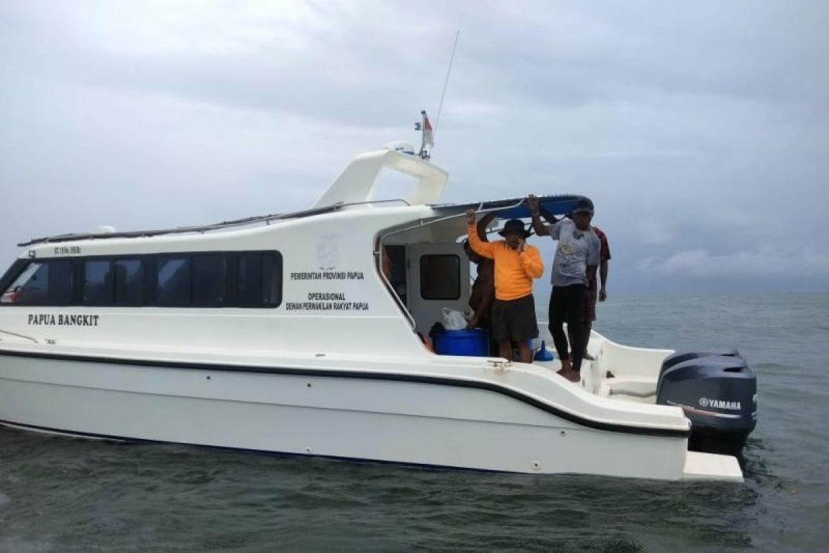 KSOP Jayapura temukan speed boat pengangkut anggota DPR yang hilang