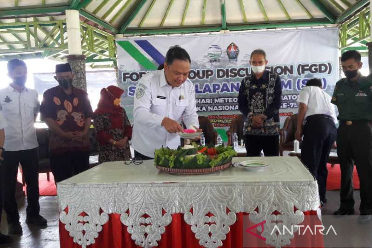 Dukung ketahanan pangan nasional, BMKG gelar Sekolah Lapang Iklim di Temanggung