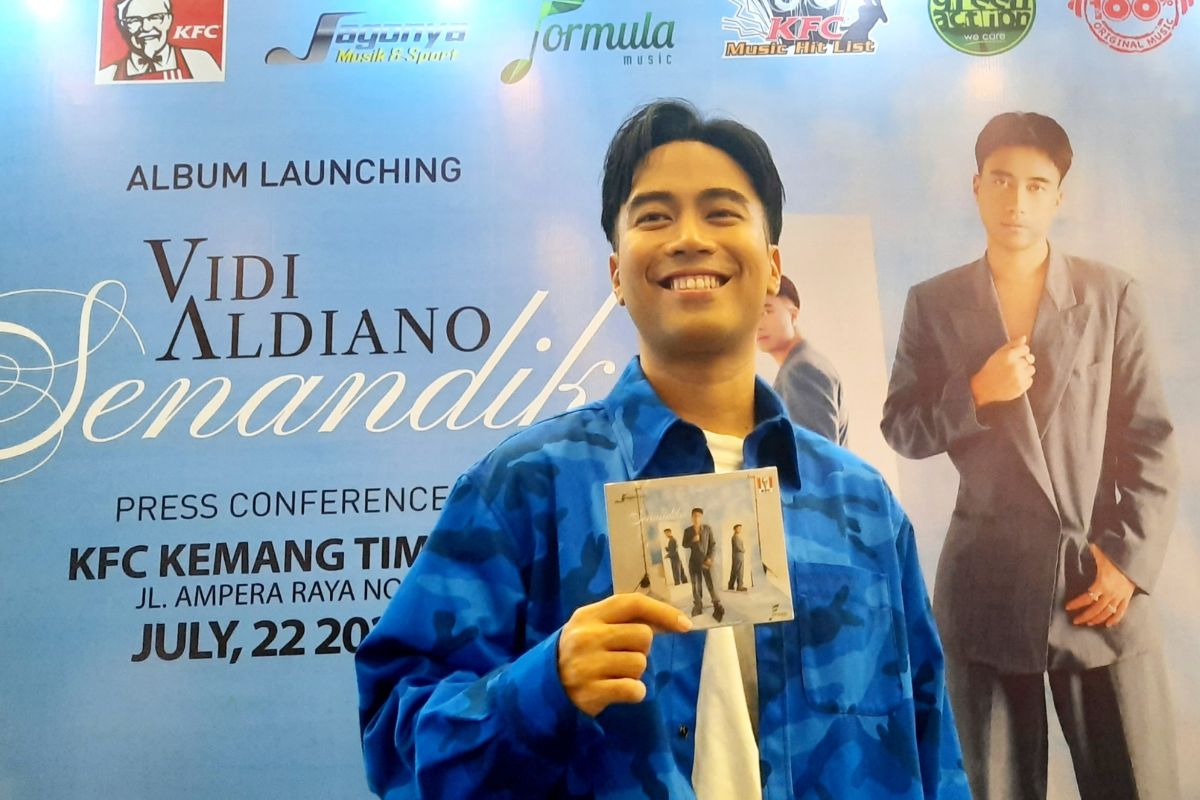 Masa lalu, masa sekarang, dan masa depan Vidi Aldiano di album "Senandika"