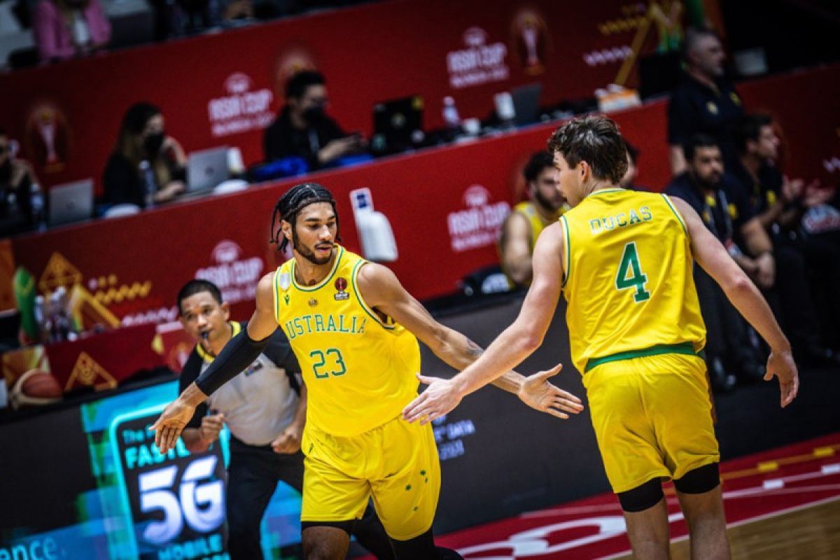 Timnas Australia melaju ke final FIBA Asia Cup usai libas Selandia Baru 85-76