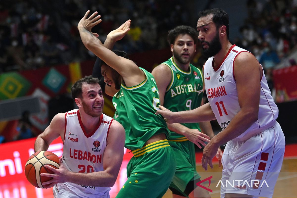 Piala FIBA Asia 2022 - Lebanon berterima kasih atas dukungan penonton di final lawan Australia