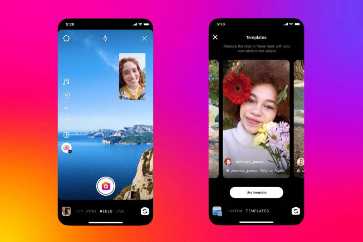 Instagram tambah sejumlah fitur untuk Reels