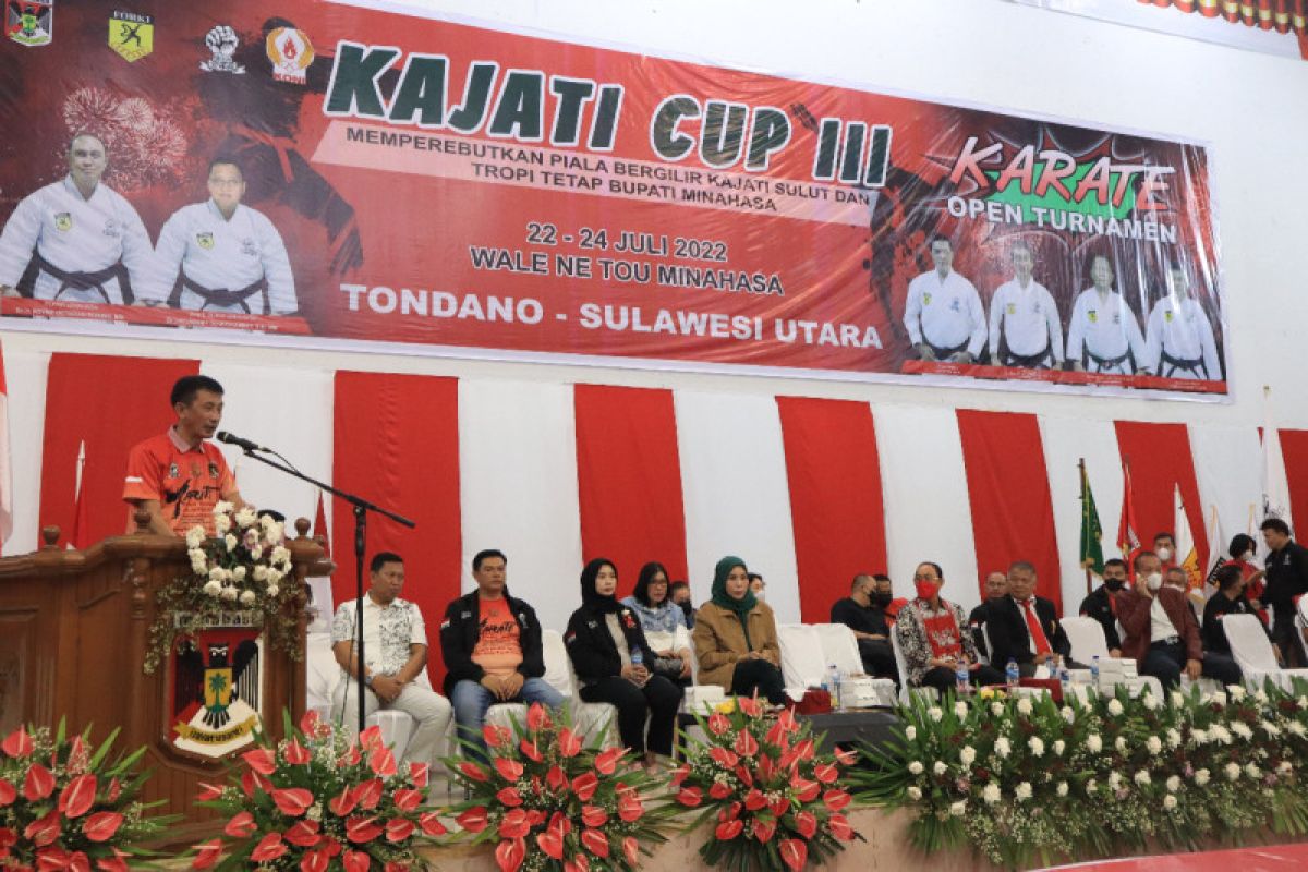 Kajati Sulut komitmen gelar kejuaraan terbuka karate Kajati Cup IV