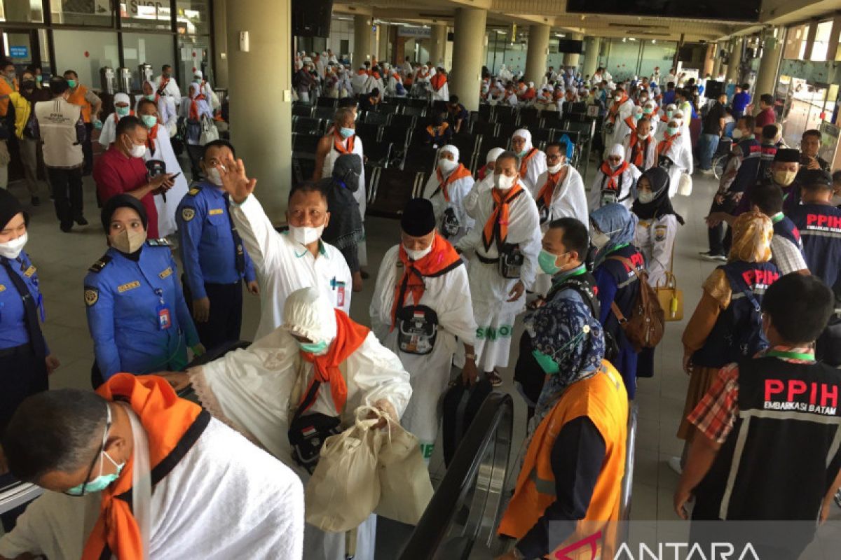 Debarkasi Batam pastikan seluruh mekanisme siap sambut kedatangan jamaah haji