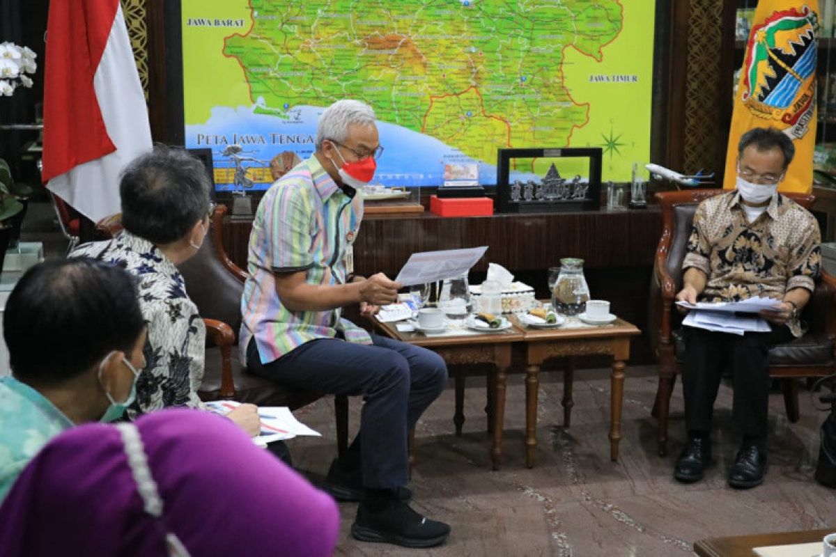 Gandeng JICA, Gubernur Ganjar Pranowo jajaki kerja sama bidang kesehatan dan kebencanaan