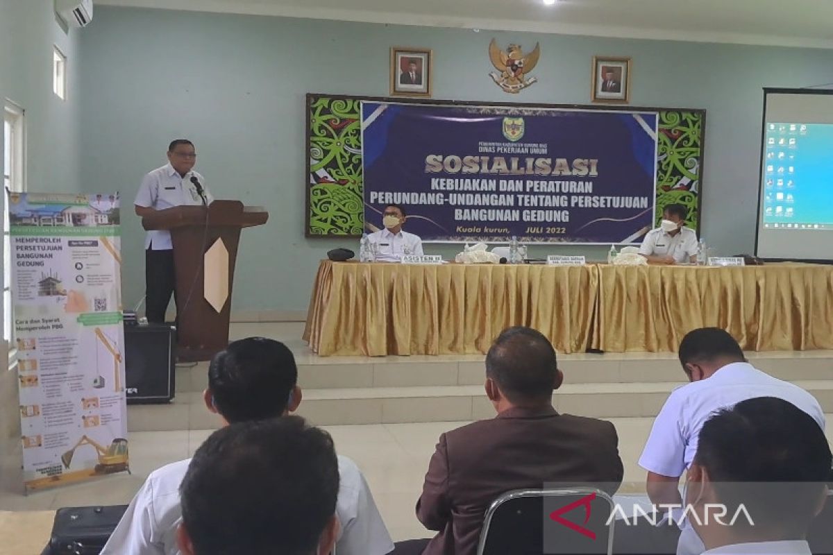 Perubahan IMB menjadi PBG diharapkan pacu investasi di Gumas