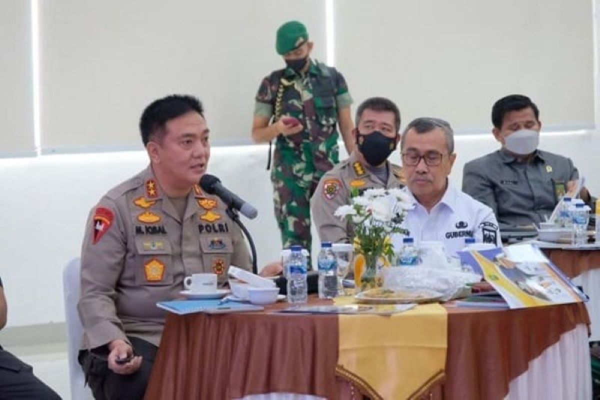 Gubernur apresiasi kinerja Polda Riau gagalkan peredaran 19 kilogram sabu