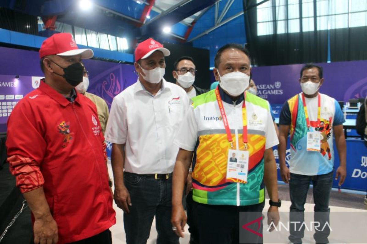 ASEAN Para Games 2022, Menpora apresiasi persiapan arena tenis meja