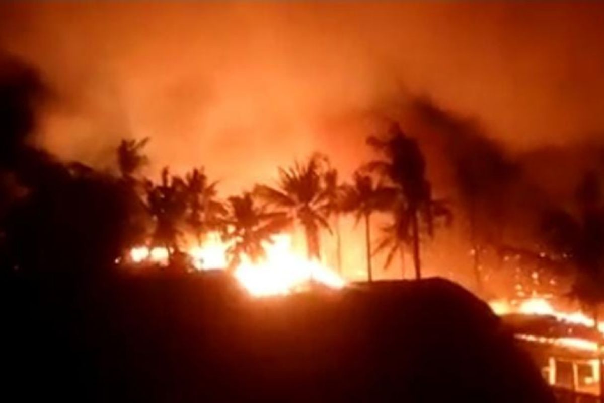 Polisi menyelidiki kebakaran 59 kamar hotel di Gili Trawangan di NTB