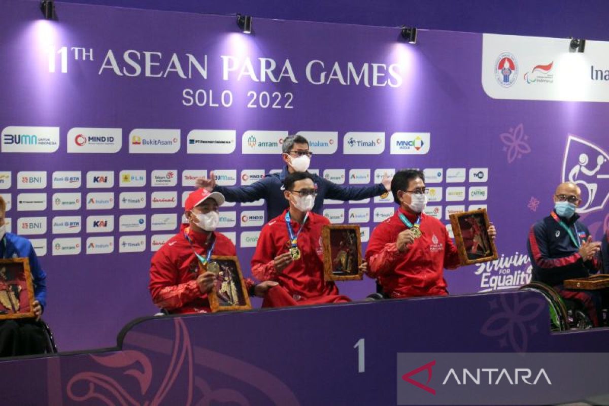 Tim tenis meja Indonesia sementara sumbang enam emas di APG