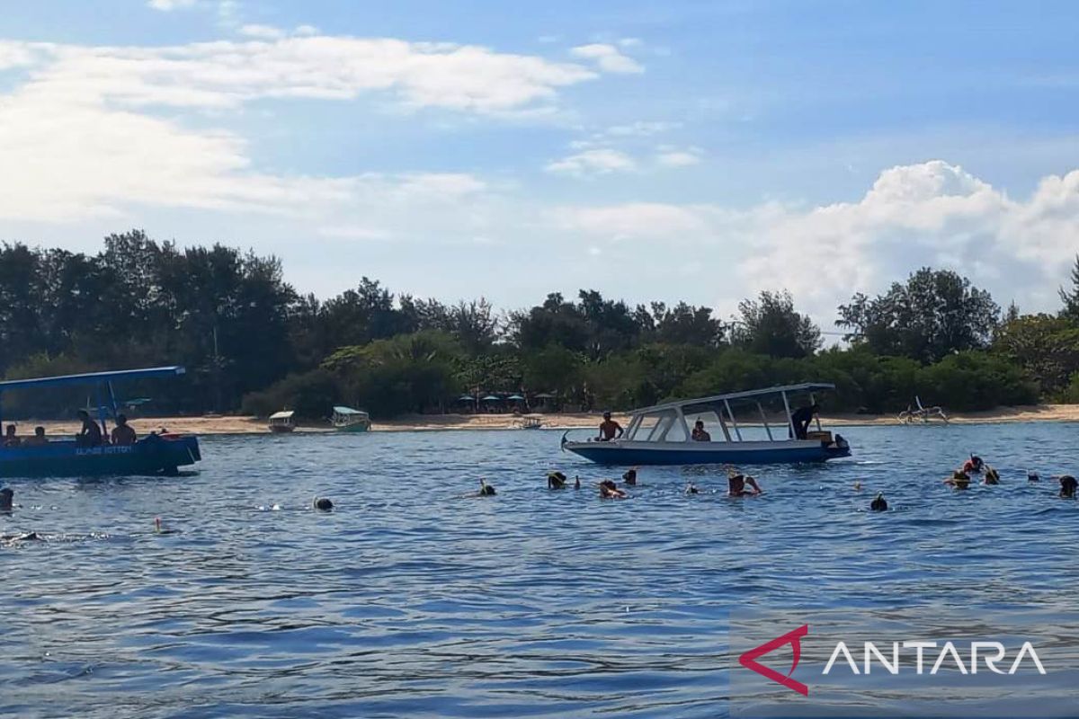 BKKPN menggelar penertiban pembayaran tarif masuk Gili Matra Lombok