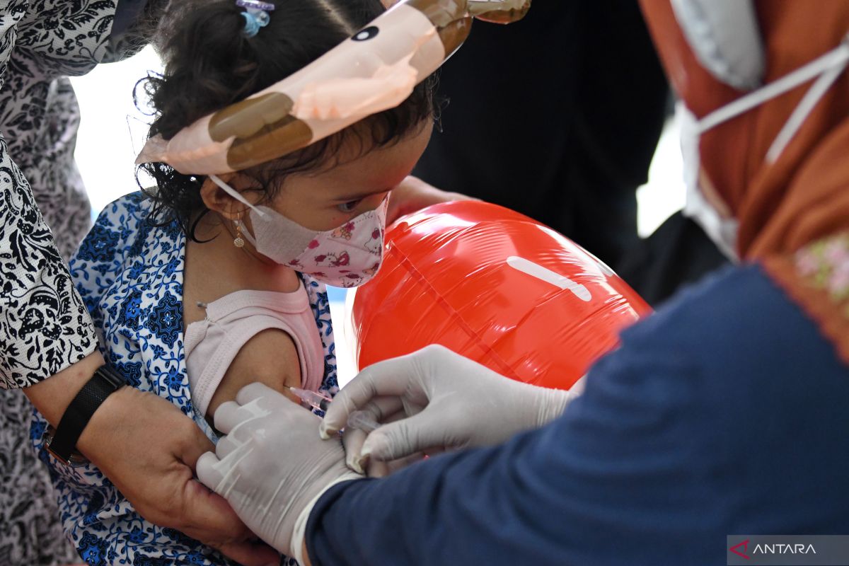 Anak baru sembuh dari COVID boleh menerima vaksin campak rubela