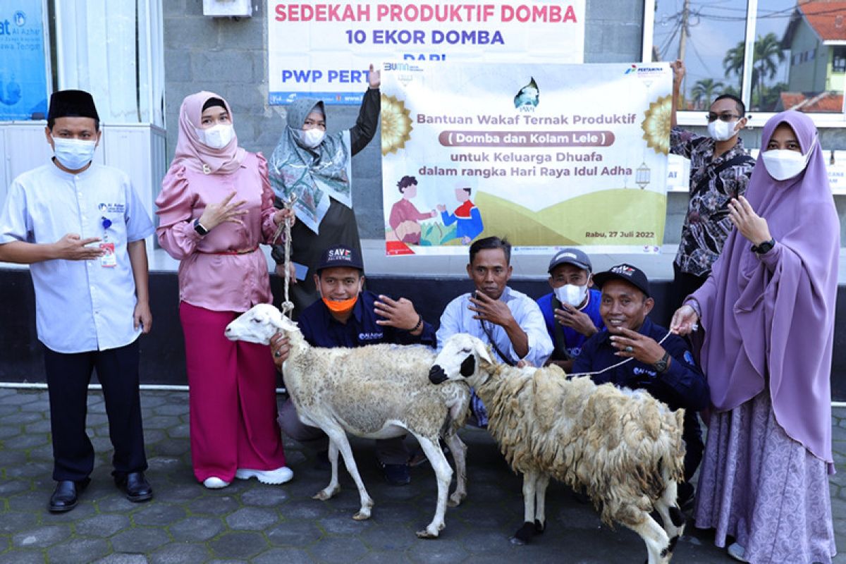 "Roadshow" baksos PWP Cilacap, dari paket sembako hingga bantuan kolam lele