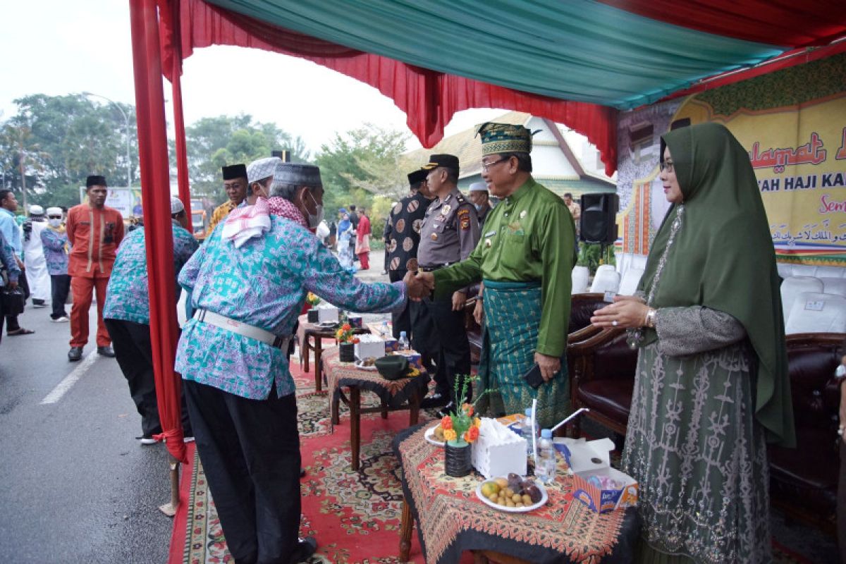 301 haji asal Inhil tiba di Tembilahan