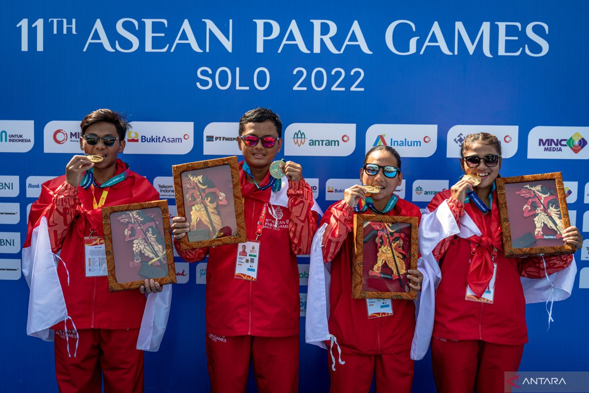 Tak mungkin terkejar, Indonesia pastikan juara umum ASEAN Para Games 2022