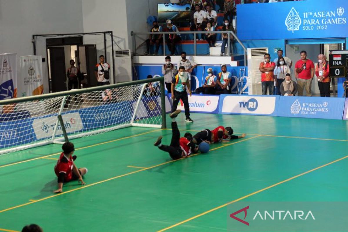 Dikalahkan Thailand, Tim Goalball putra Indonesia dapat perak