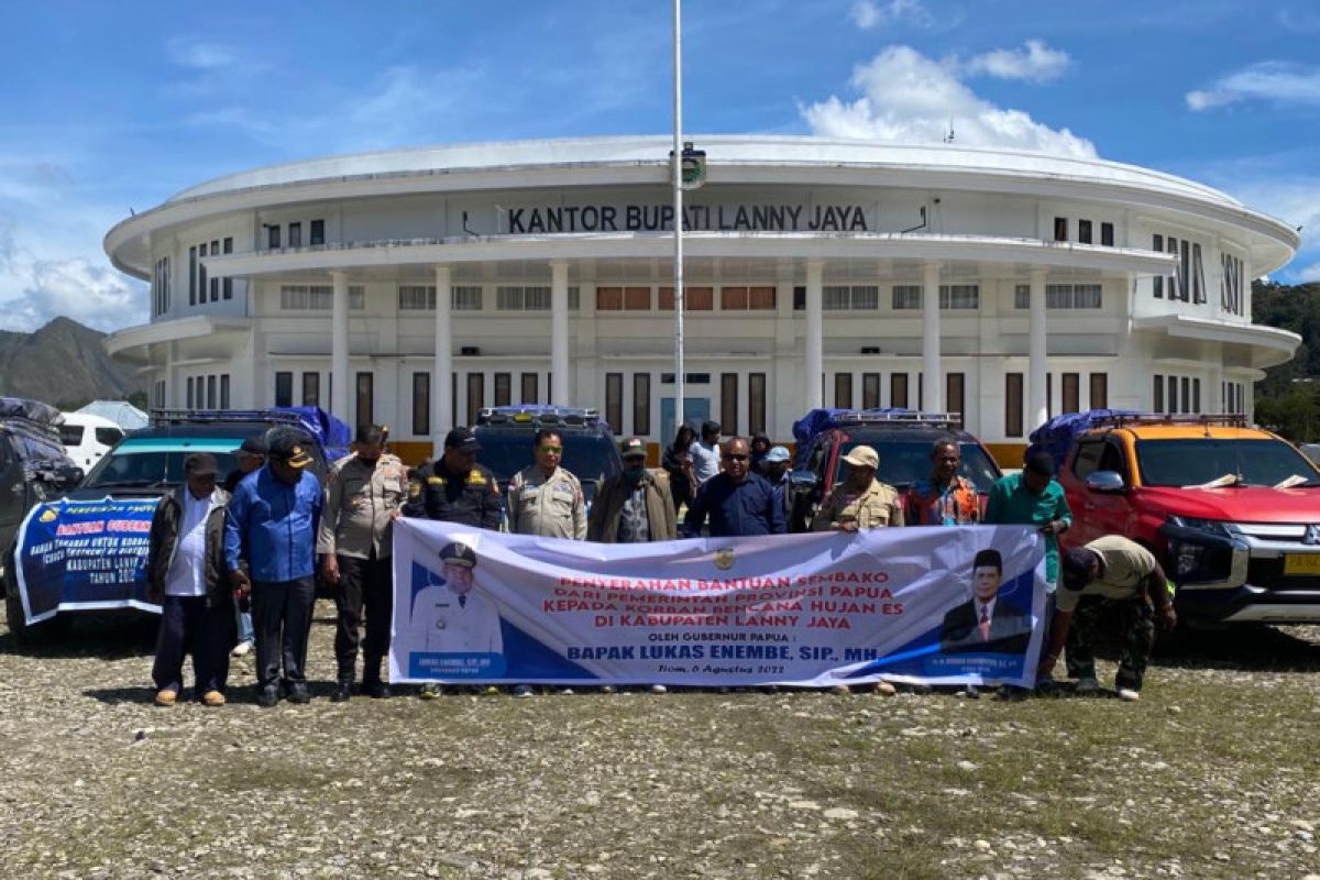 Pemprov Papua beri bantuan sembako 1,2 ton bagi korban embun beku Kuyuwage