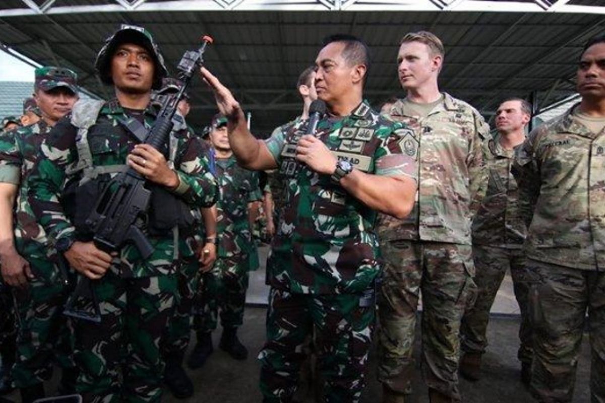 TNI dan AD AS pakai senjata canggih pada latihan Super Garuda Shield 2022