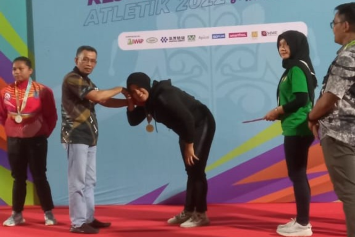 Atlet Limapuluh Kota telah raih tiga emas dalam Kejurnas Atletik di Semarang