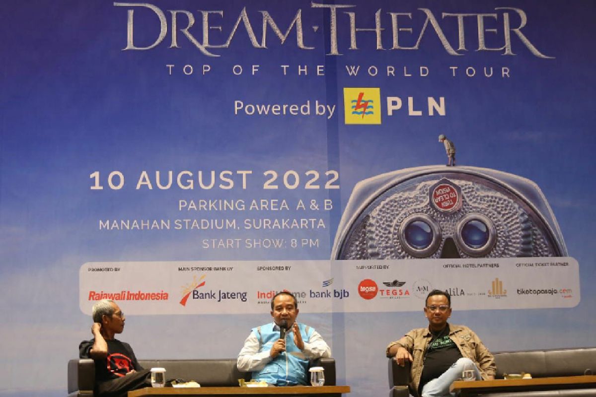 PLN dukung konser Dream Theater di Solo