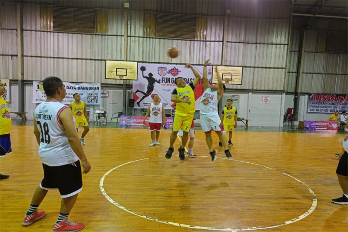 Kemenkumham Jateng gelar Fun Game Basketball