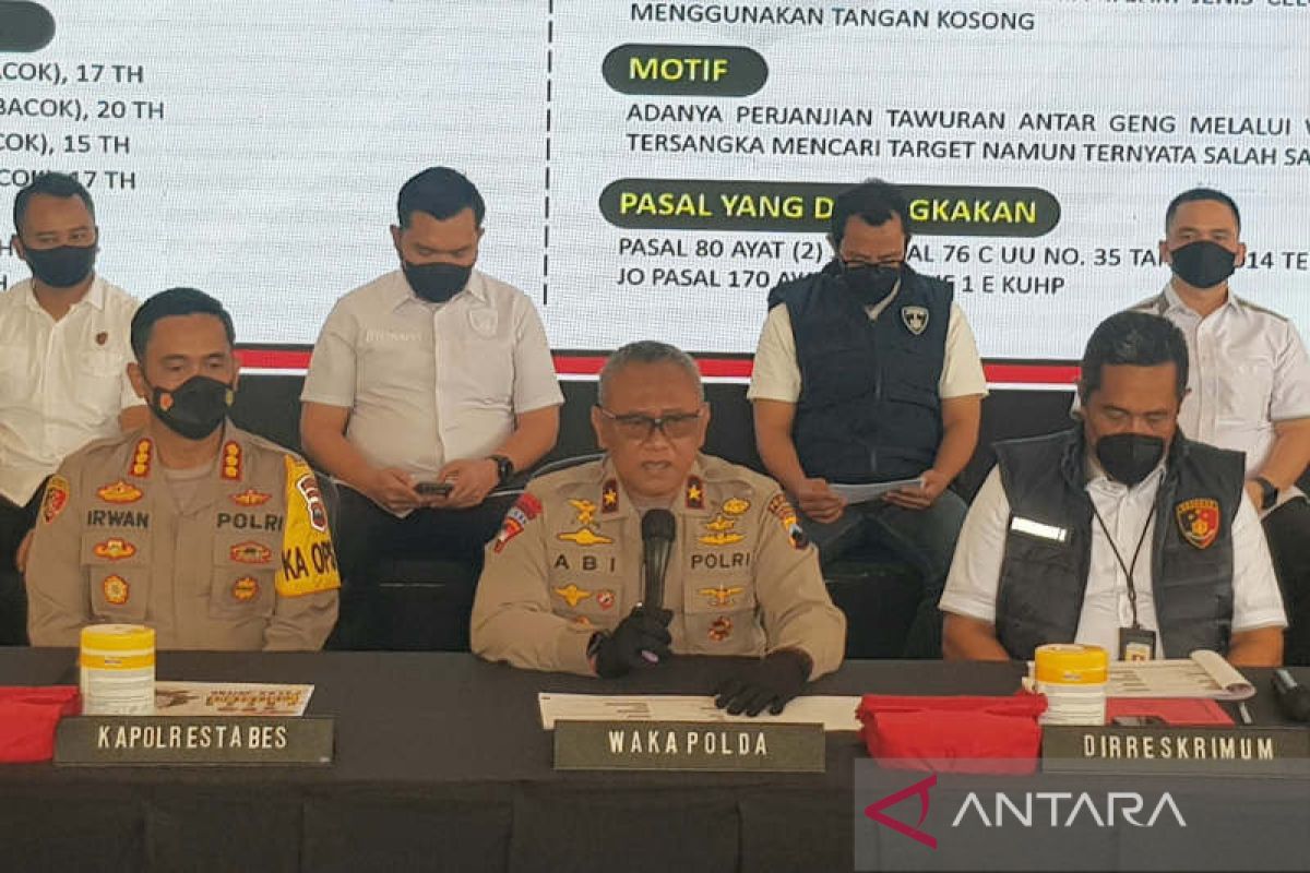 Dua geng motor pelaku pembacokan di Semarang ditangkap polisi