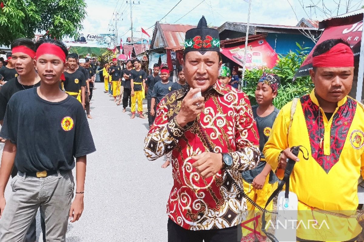 Legislator Kotim ini getol suarakan pelestarian seni bela diri Kuntau Bangkui