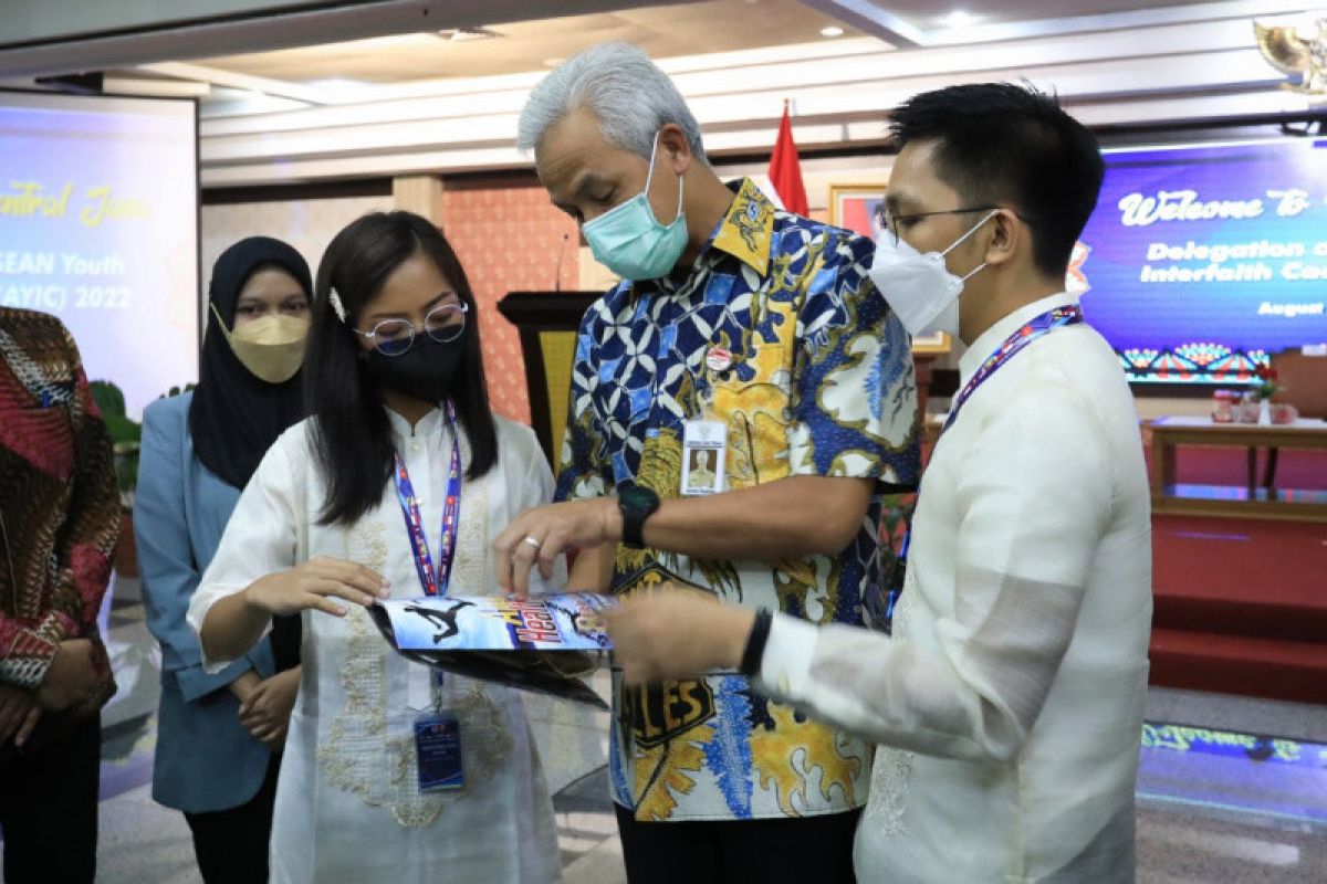 Ganjar :  ASEAN Youth wujudkan moderasi beragama antarbangsa