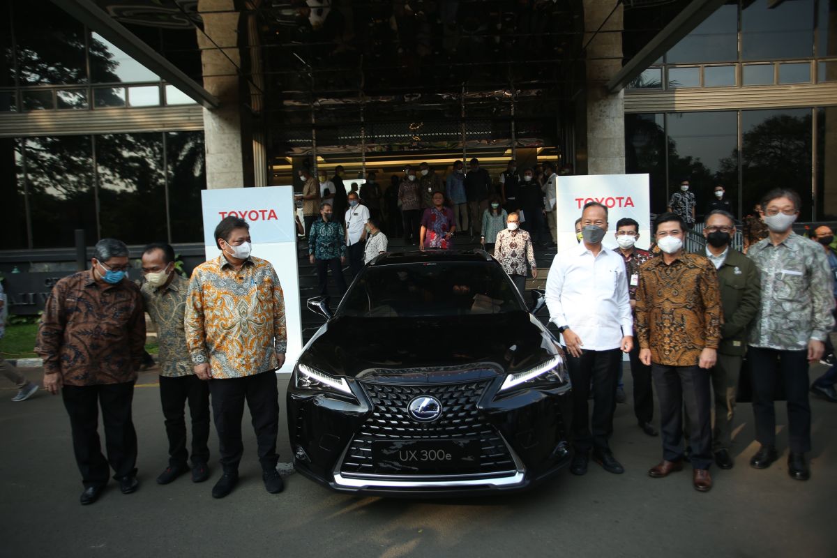 Toyota kerahkan ratusan mobil listrik Lexus UX-300e dukung KTT G20