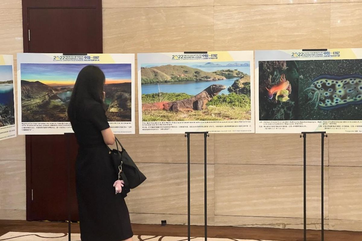 Foto-foto pemandangan alam Indonesia dipamerkan